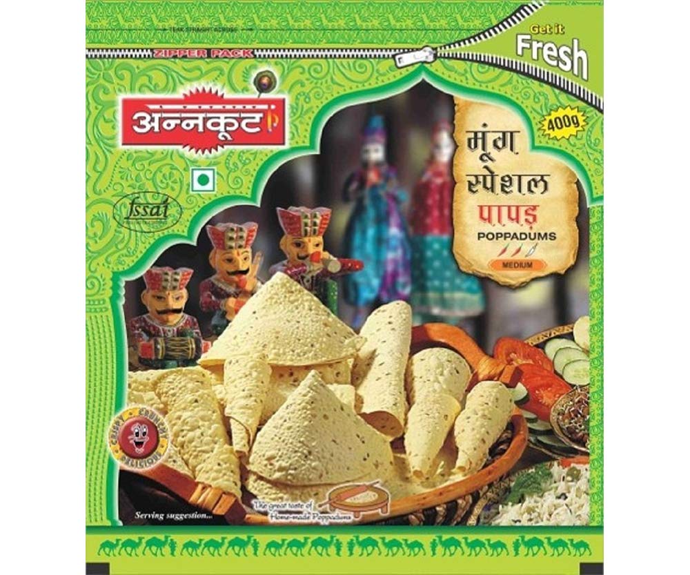 ANNKOOT: Moong Special Papad - 400Gms (Pack of 2). (B07MZ4X6N2) Amazon Price History, Amazon Price Tracker