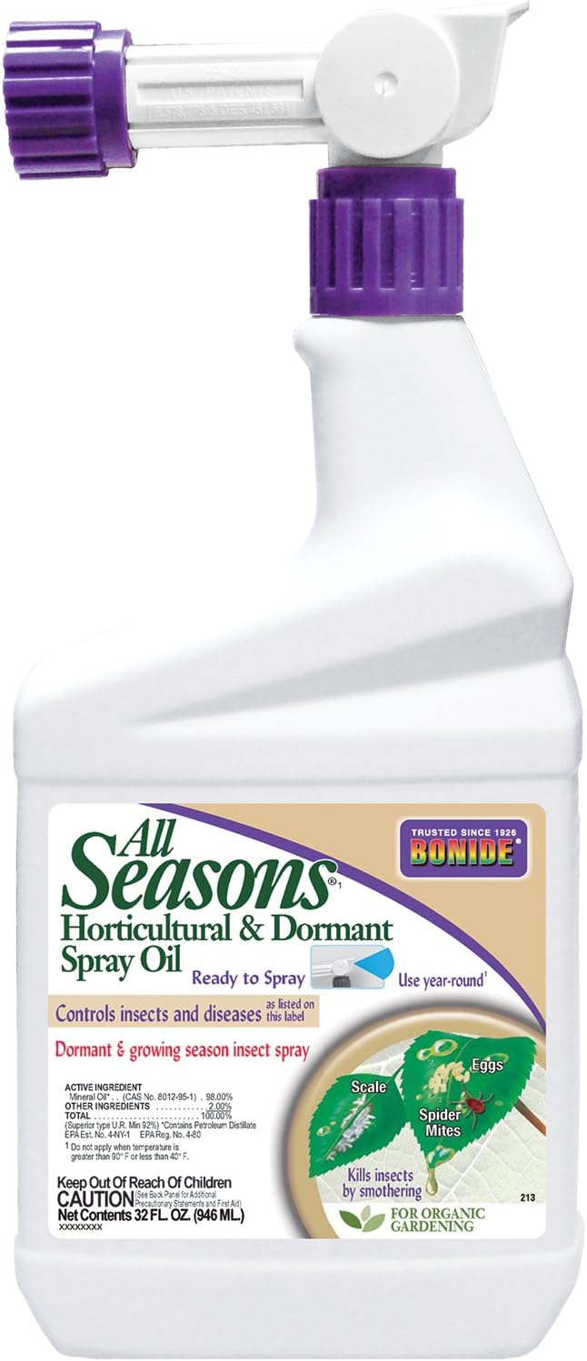 Bonide 213 BONIDE-213-32 Seasons Horticultural Oil Spray Ready to Spray32 fl. Oz
