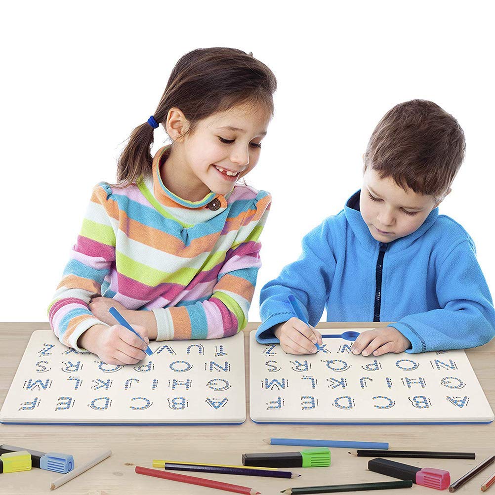 Buy 2 in 1 STEM Educational Alphabet Letter Tracing Board