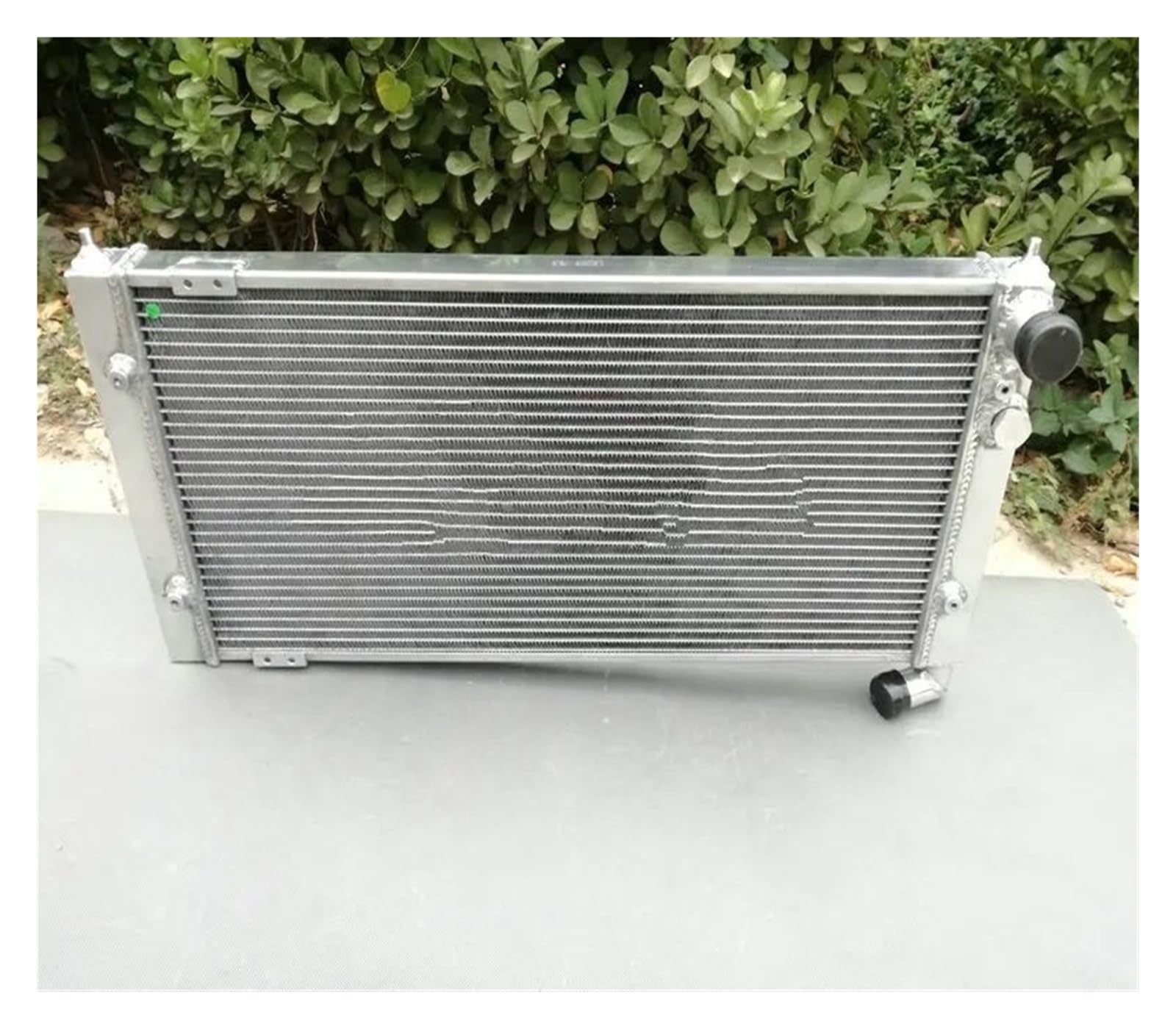 Pasuje Do Golfa 2 Corrado VR6 Turbo 1991-1995 Ręczny Grzejnik MTAluminum + Wentylator Intercooler do turbiny samochodowy