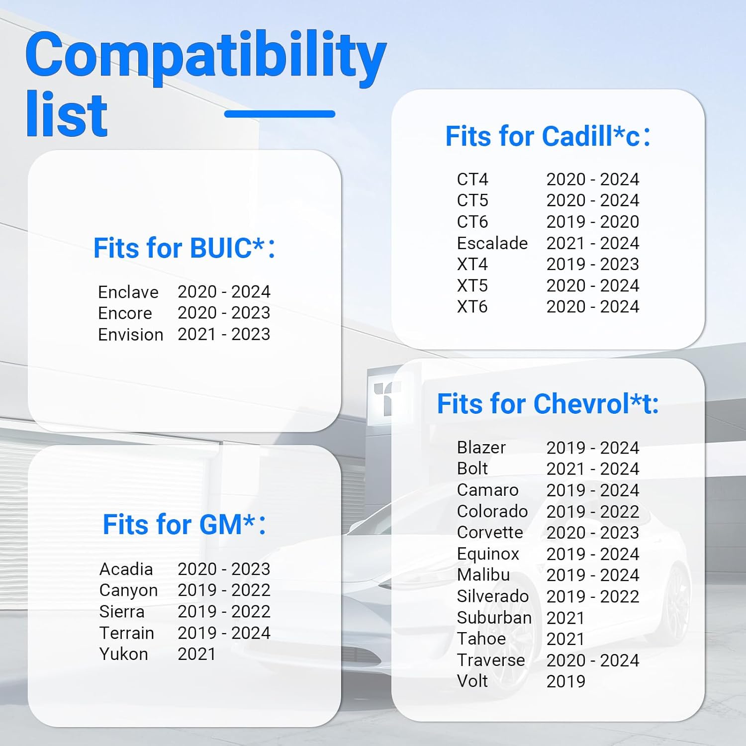 2026 Latest Navigation SD Card Fits for Chevrolet Cadillac Buick GMC Most Models | Accessories Part Number 8585 6394 | Maps Cover USA Canada Mexico | INFO 3 Map Update-V.2024