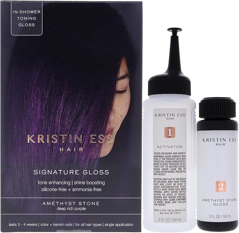 Signature Hair Gloss - Amethyst Stone: Deep Rich Purple (Pack of 2)
