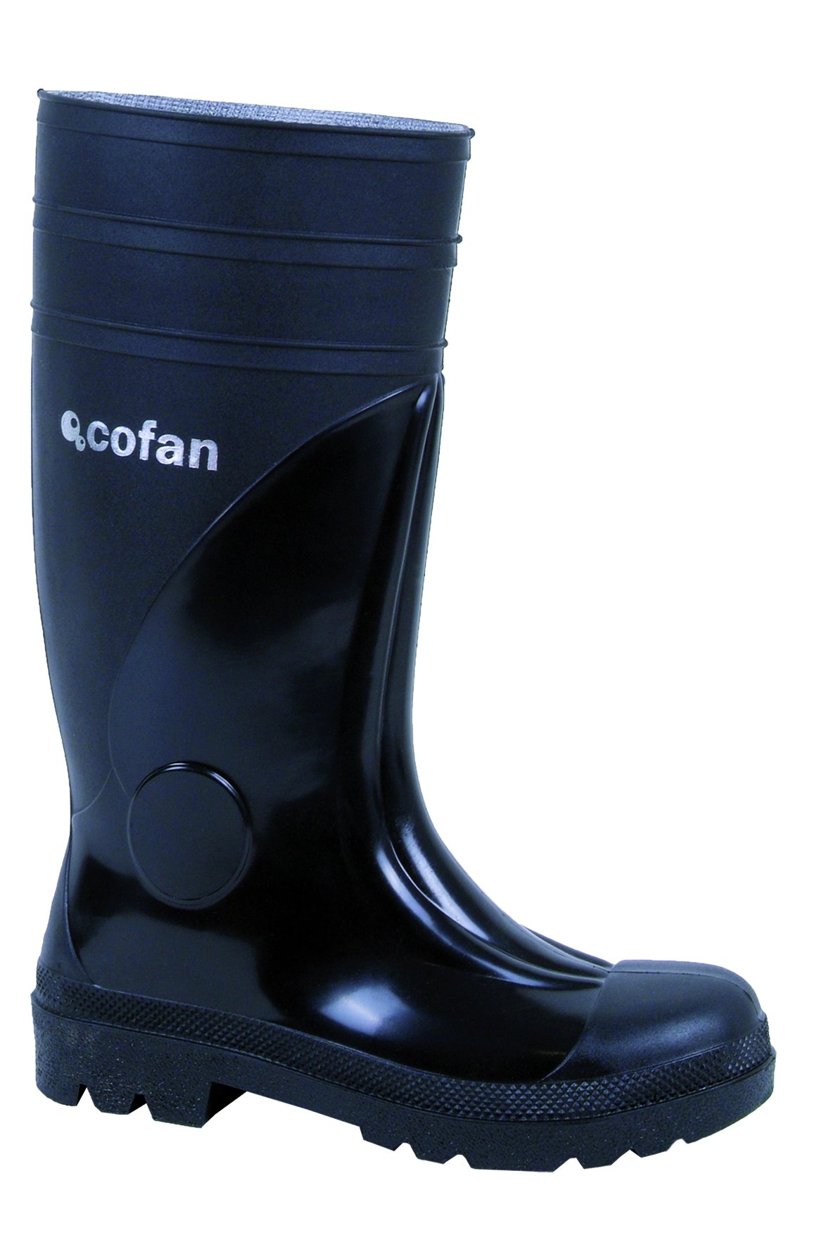 Cofan Bota de Agua | Alta de Seguridad S-5 | Color Negro | Fabricada PVC