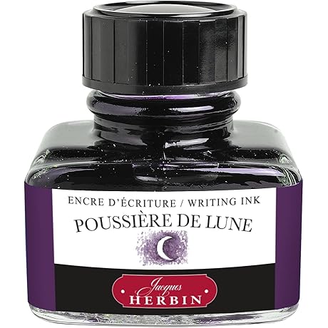 J. Herbin Bottled Fountain Pen Ink: Unparalleled Writing Experience in Vibrant Purple