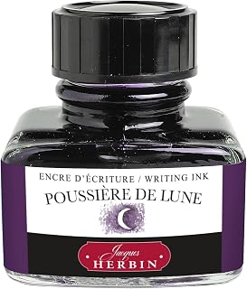 Herbin The Jewel of Inks Tinta Para Caneta Tinteiro, Roxo (Poussière de Lune), 30 ml