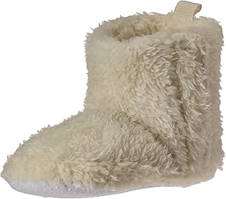 Luvable Friends Unisex Baby Crib Shoes, Cream, 6-12 Months M US Infant