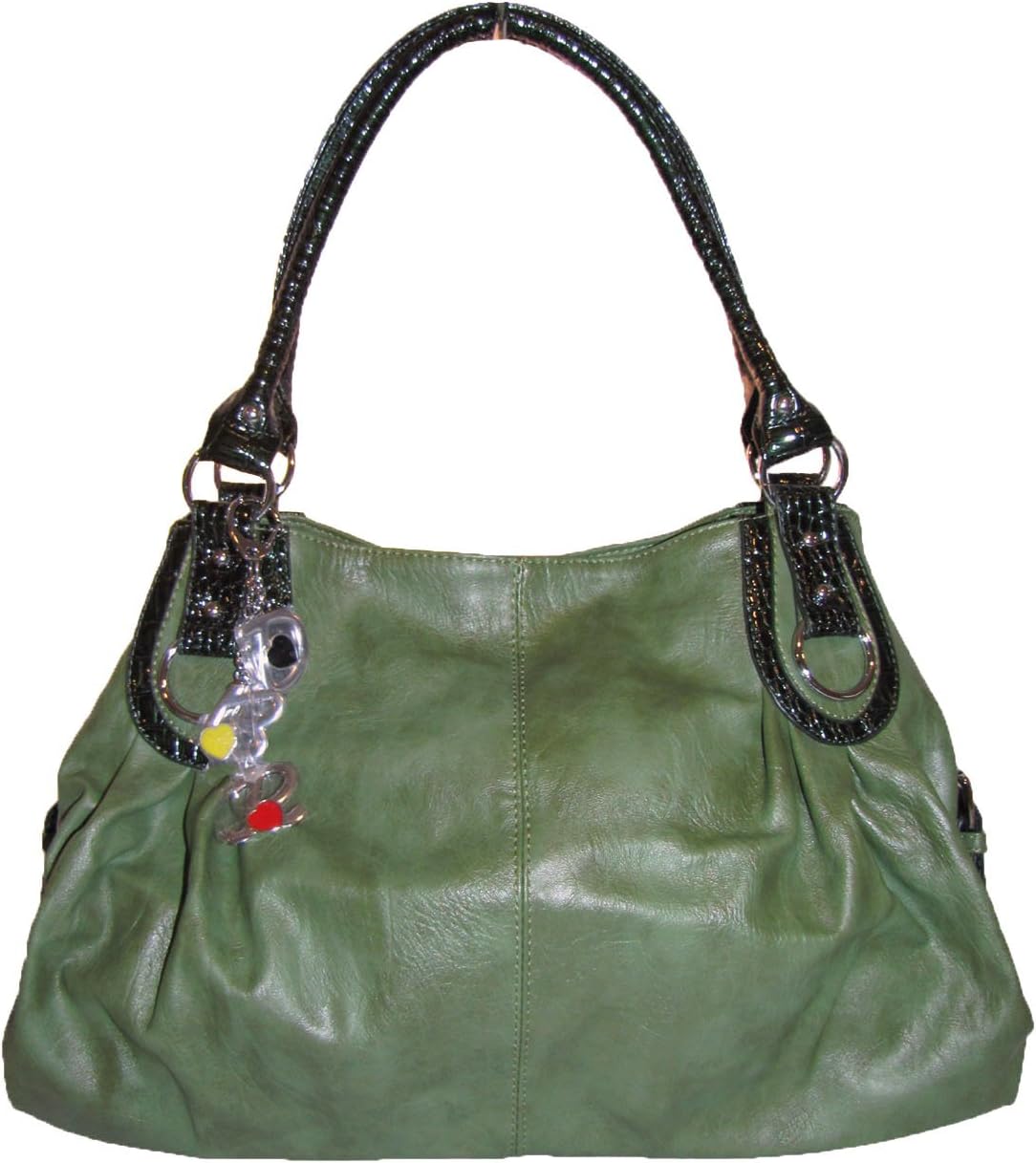 Large Charm Hobo Handbag