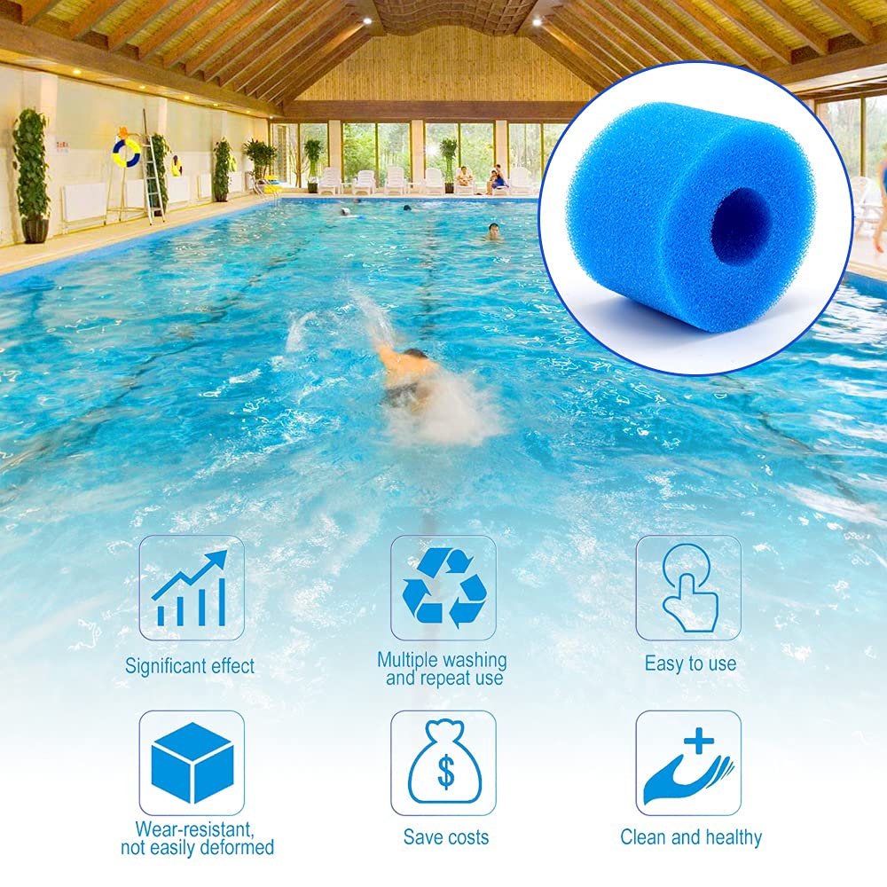 Filtri Spa Riutilizzabili E Lavabili 16 Pezzi, Filtro Tipo S1 Filtro In Schiuma 91641556