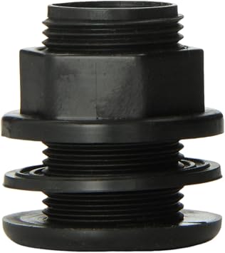 Lifegard Aquatics 1/2-Inch Standard Threaded Bulkhead