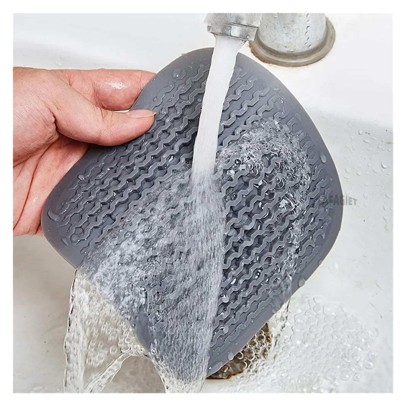 10pcs Silicone Floor Drain Hair Filter Catcher Kitchen Sink Stopper Shower Bathtub Strainer Cover Bathroom Supplies Für Küche(White 1)
