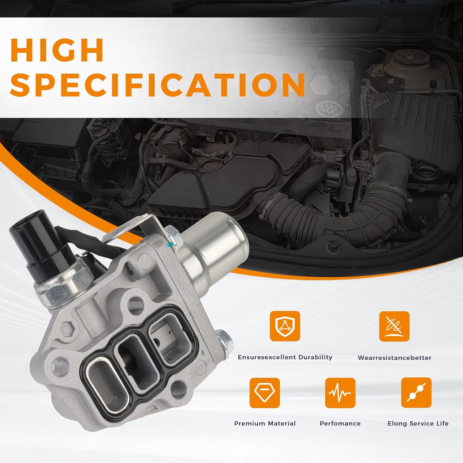 VTEC VVT Solenoid Spool Valve OCV Oil Control Variable Valve Compatible with Honda 1998-2002 Accord 2.3L 1998 Odyssey 1998-1999 CL Replace for 917-281 917281 15810-PAA-A02