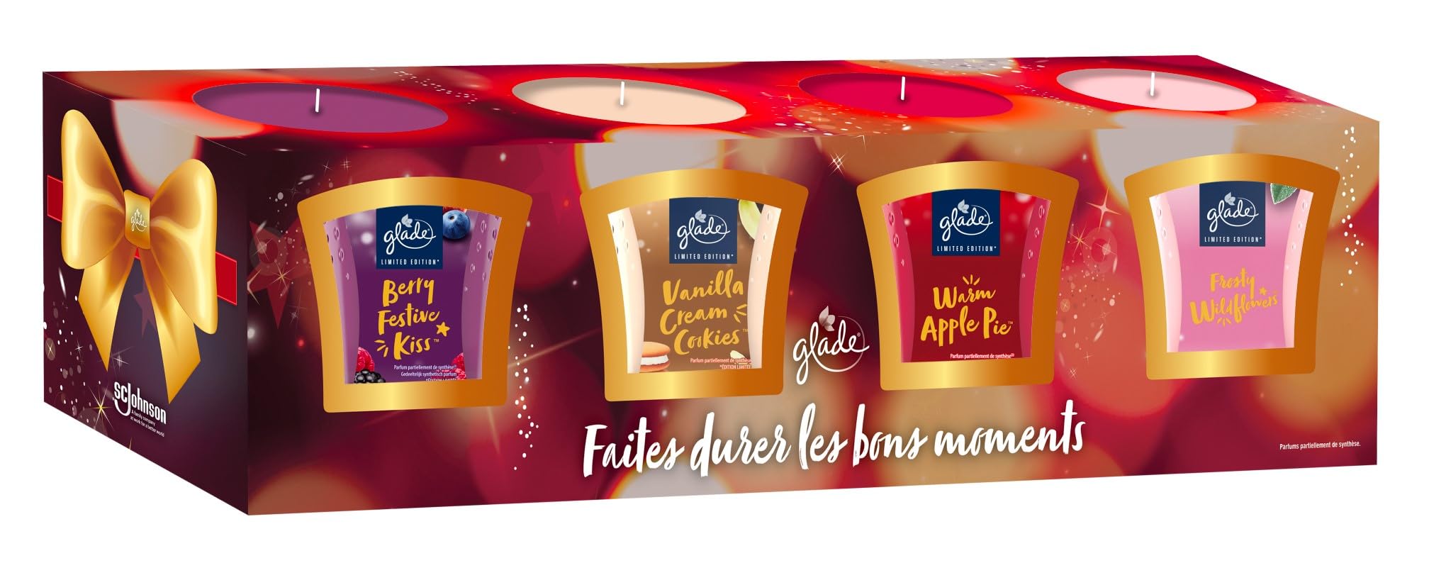 YANKEE CANDLE Coffret d'Exception de 3 Bougies Votives Parfumées de Prestige