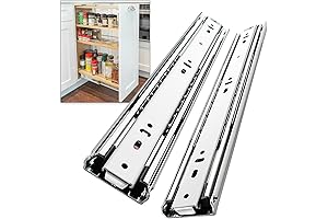 12 Inch RV Drawer Slides Without Lock Side Mount Track Glides