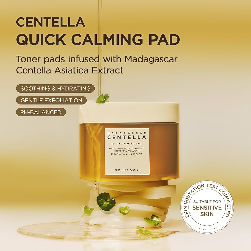 SKIN1004] Madagascar Centella Quick Calming Pad 70 Pads