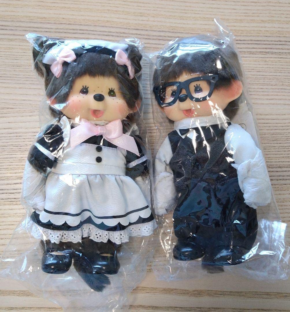 Amazon.co.jp: お仕えします モンチッチ S 執事 メイド 2体