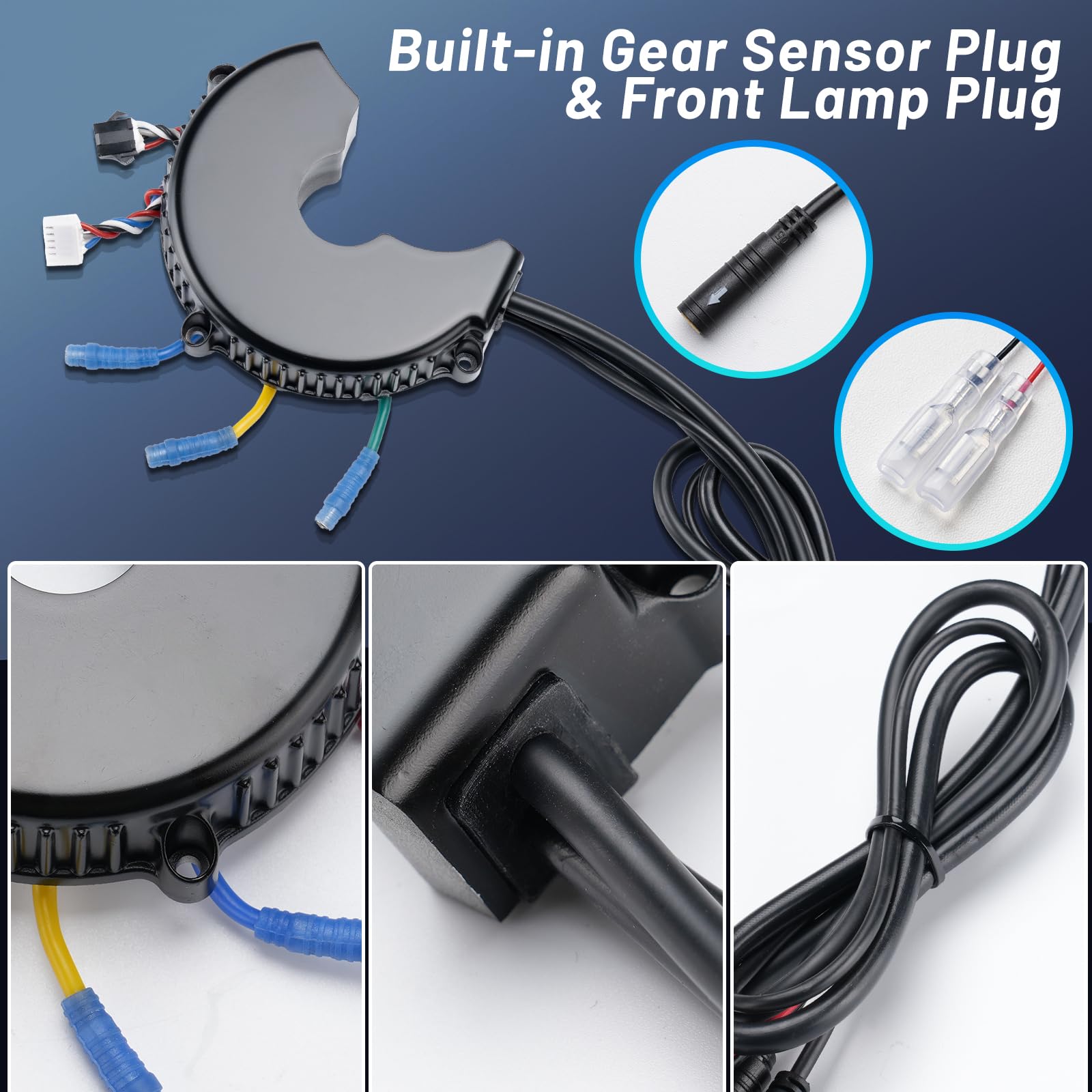BAFANG Controller UART Version 36V/48V/52V 250W/350W/500W/750W/1000W für BBS01B BBS02B BBS-HD Mittelmotor, Mittelmotor Controller für Elektrofahrrad Mid Drive Umbausatz Aktuelles Modell