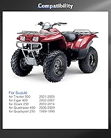 Vista 3 de ECCPP 4 adaptadores de espaciadores de rueda de 4 lengüetas de 1 pulgada, conversión de 4x110 a 4x137 10x1.25 2.913 in para 2007-2016 para Rancher