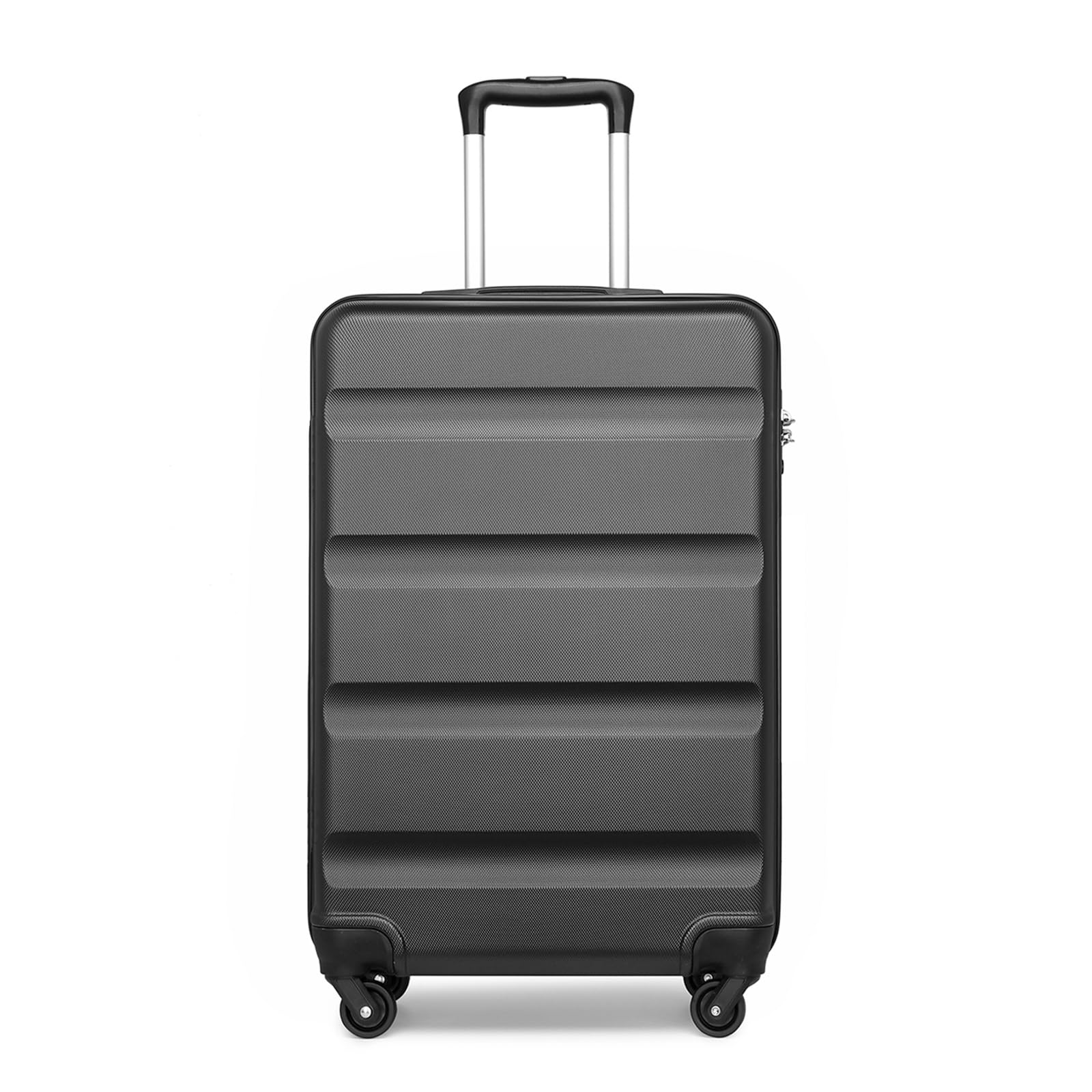Kono Trolley Bagaglio a Mano 55x38x20cm Rigidi e Leggerissima ABS Valigia con 4 Ruote