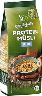 Biozentrale Müsli Protein Pur - 375g - Bio mit Honig - Als Frühstückszerealien oder zwischendurch