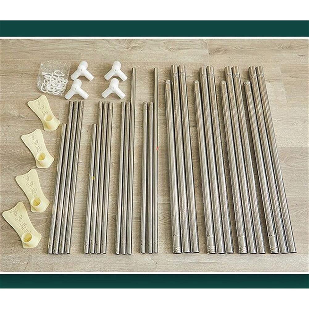 Cortina de Cama con Dosel de 4 Esquinas, Cortina de Cama con Dosel de Encaje Bordado de Princesa con Volantes, Cortina con Dosel para Cama para Adultos y Adultos, mosquitera de Malla transpa
