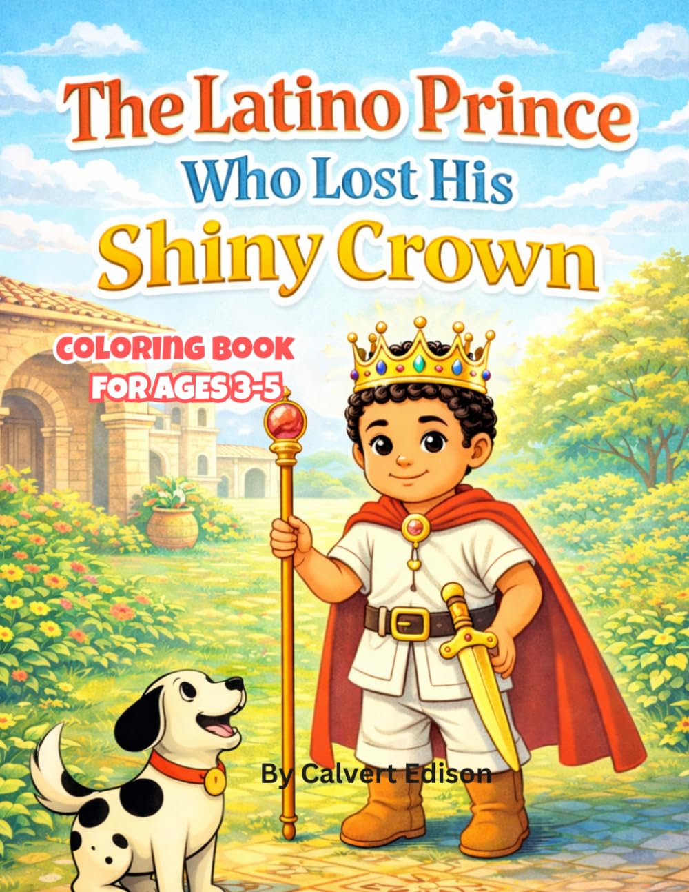 The Latino Prince Who Lost His Shiny Crown: A Story About Never Giving Up for ages 3-5