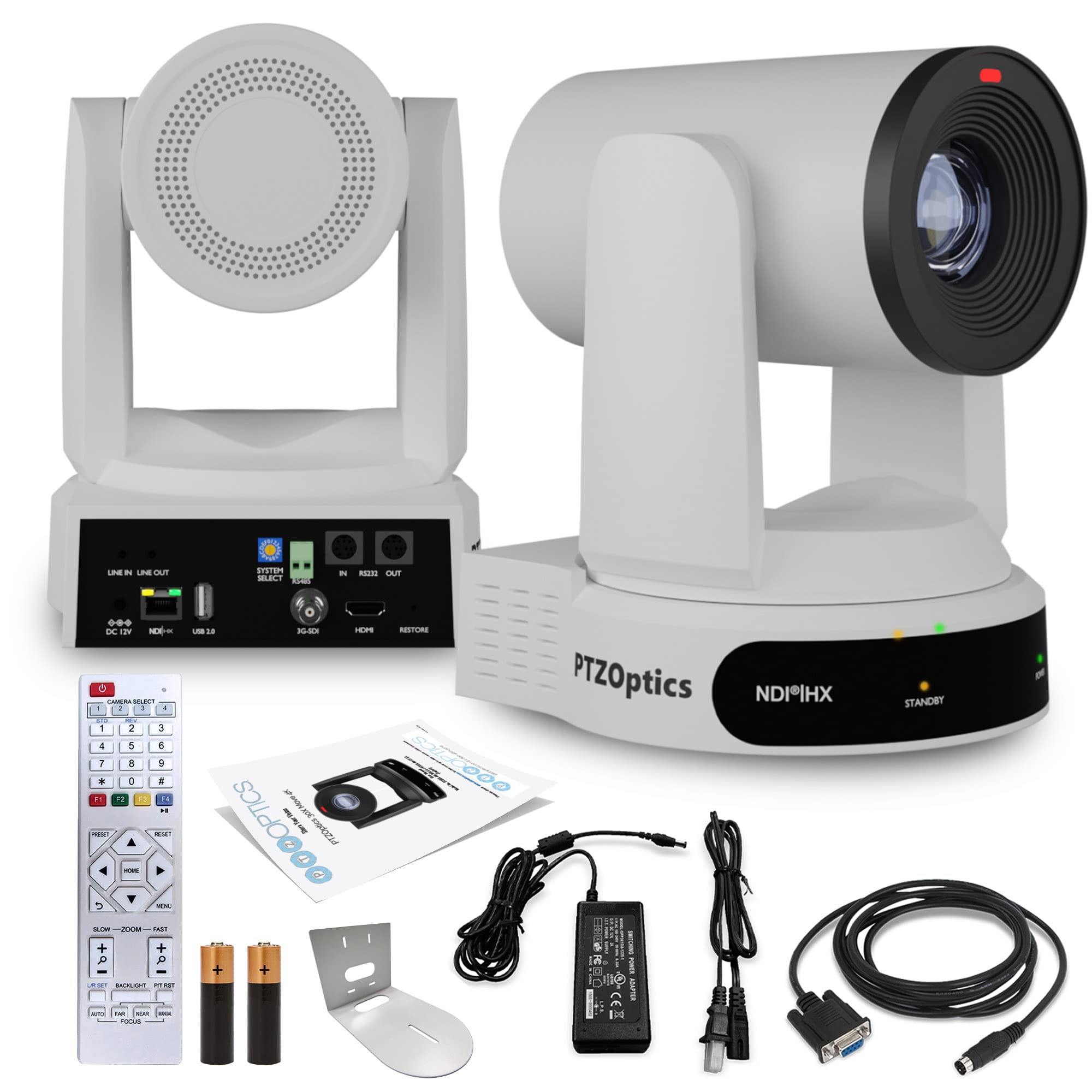 Amazon.com : PTZOptics Move 4K SDI/HDMI/USB/IP PTZ Camera with 30x