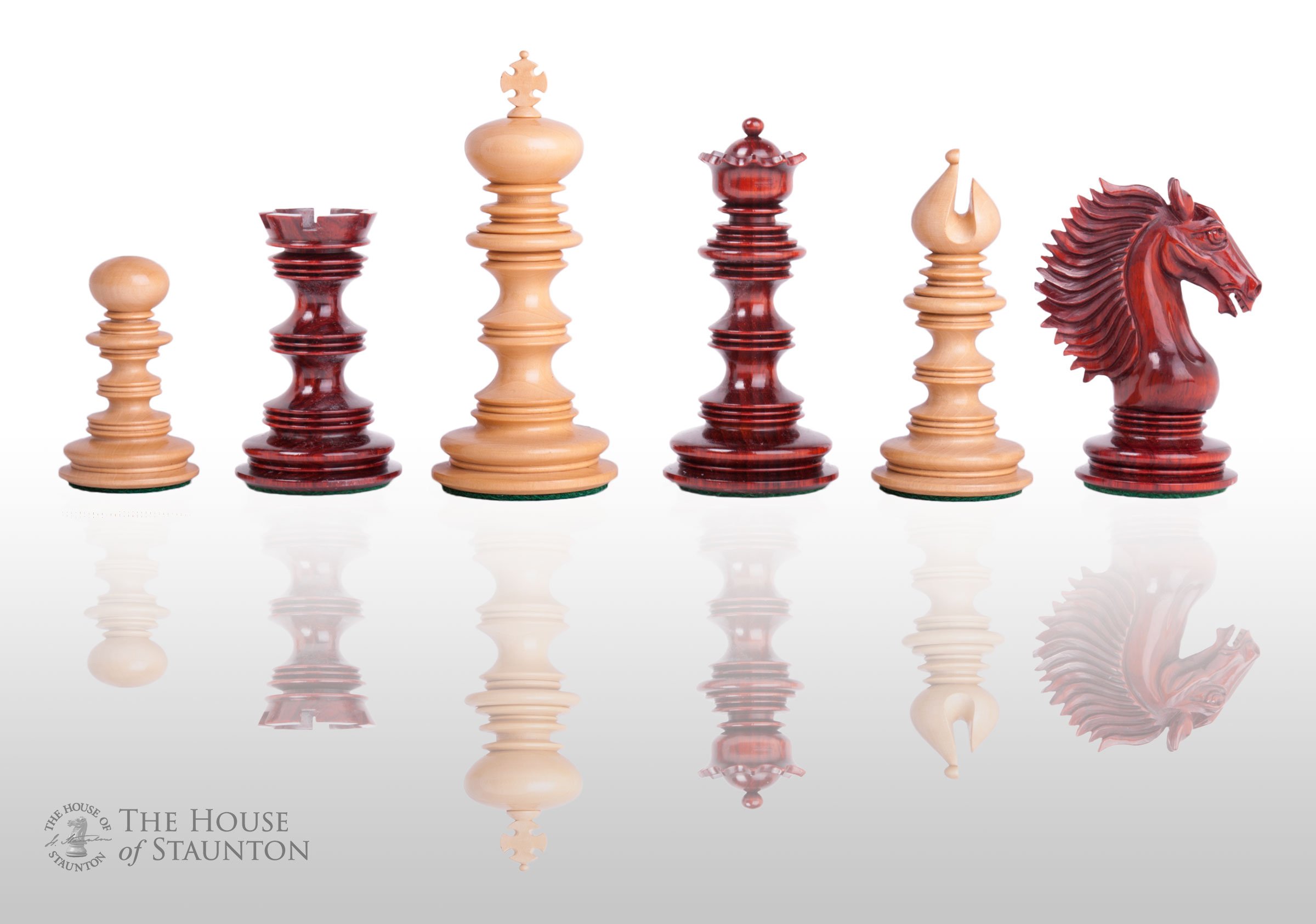 The House of Staunton - The Vittoria Luxury Chess Set - Pieces Only - 4.4