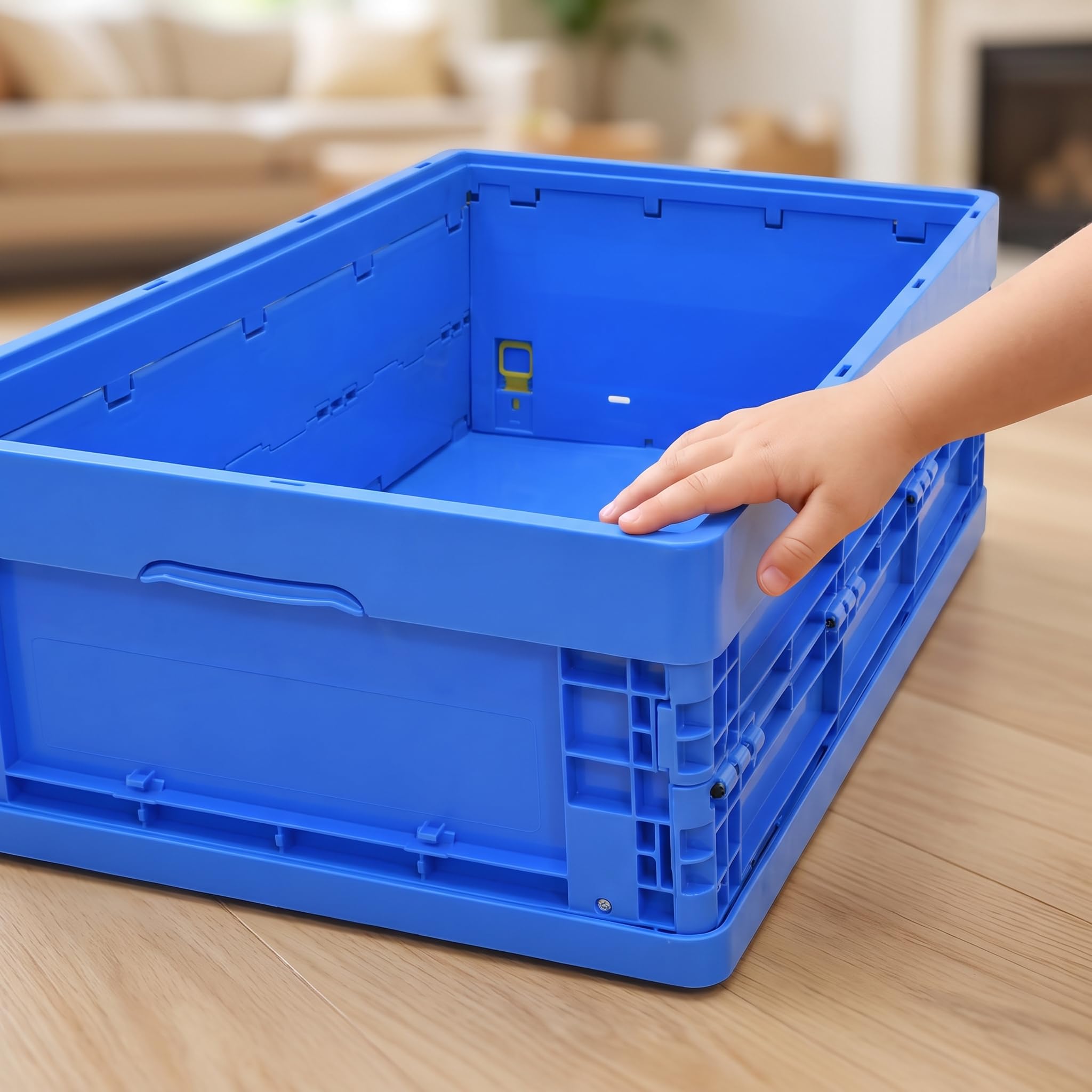 Caisse Pliante PP, 30 kg, Médicale, 600-260 sans couvercle