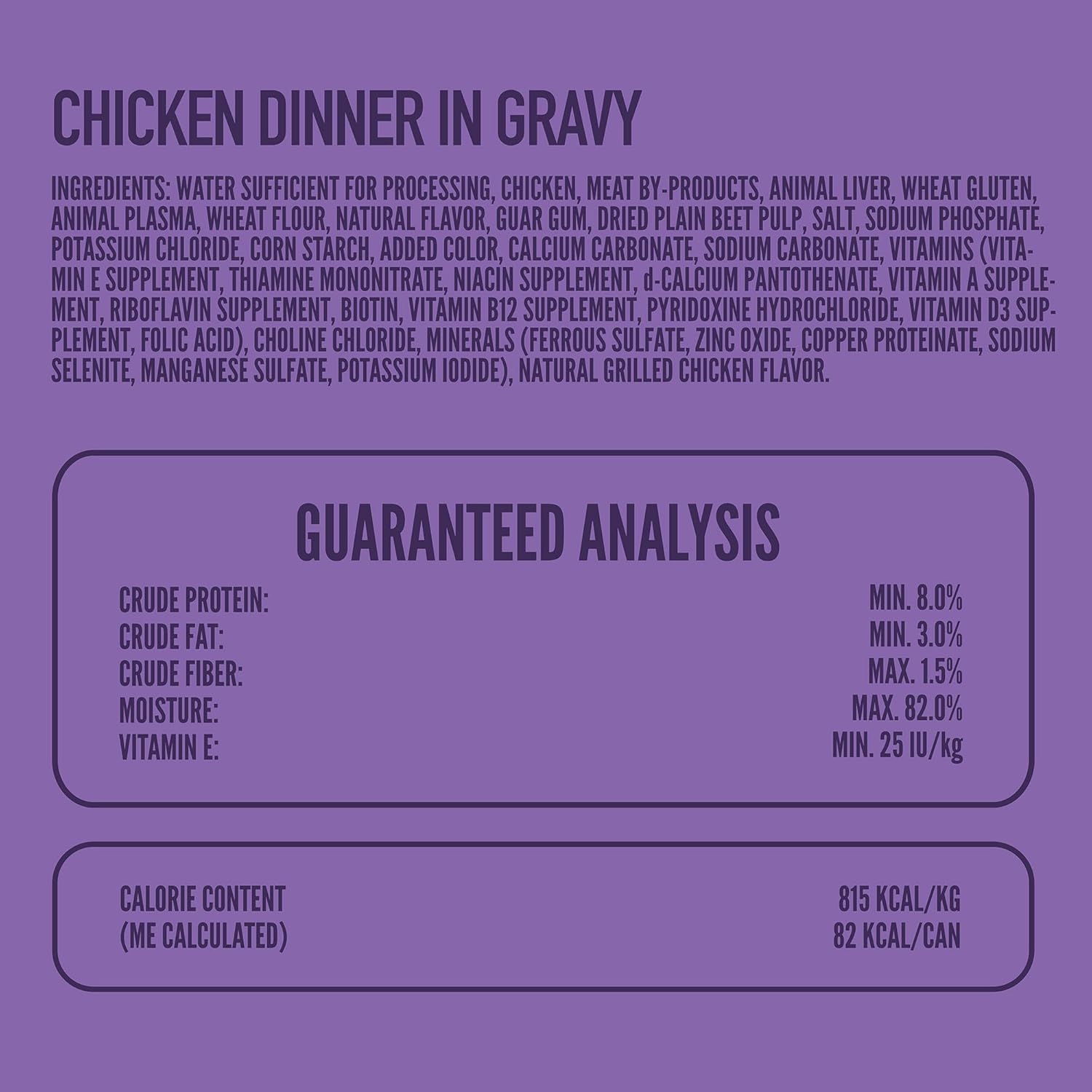 A Strong Heart Wet Dog Food Pouches, Chicken Dinner in Gravy, 3.5 oz Pouches (Pack of 24), Made in The USA with Real Chicken - Image 5