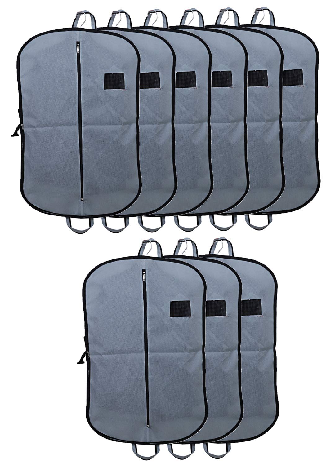 Kuber Industries Foldable 9 Piece Non Woven Mens Coat Blazer Cover, Grey (B07PPM59MR) Amazon Price History, Amazon Price Tracker