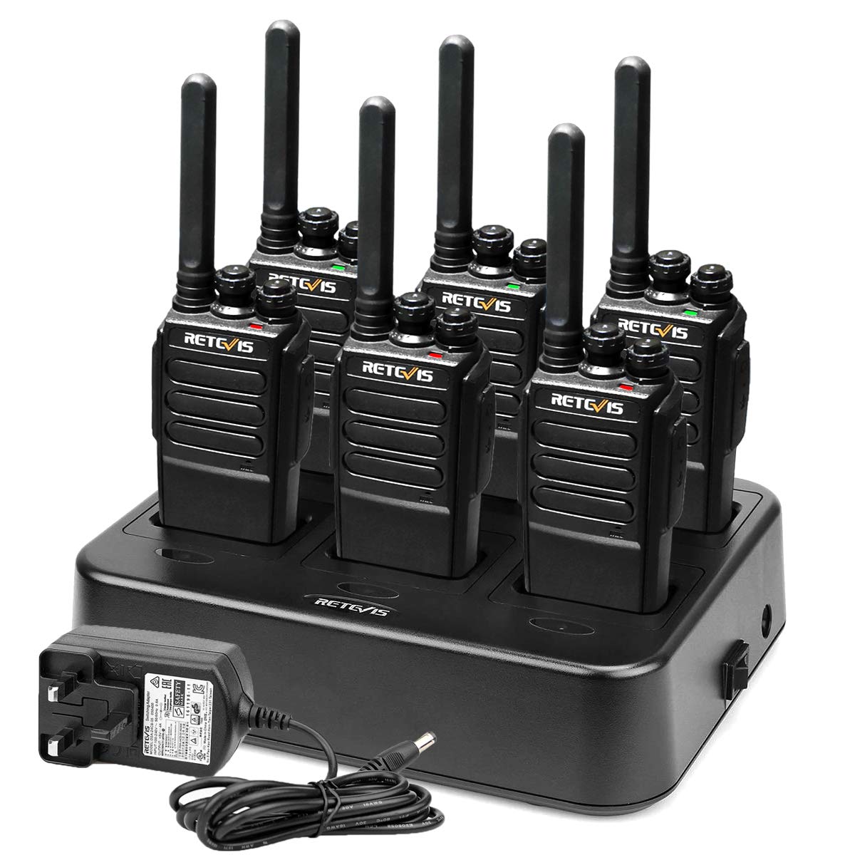 Buy Retevis RT28 Walkie Talkie, Two Way Radio Rechargeable with 6 Way