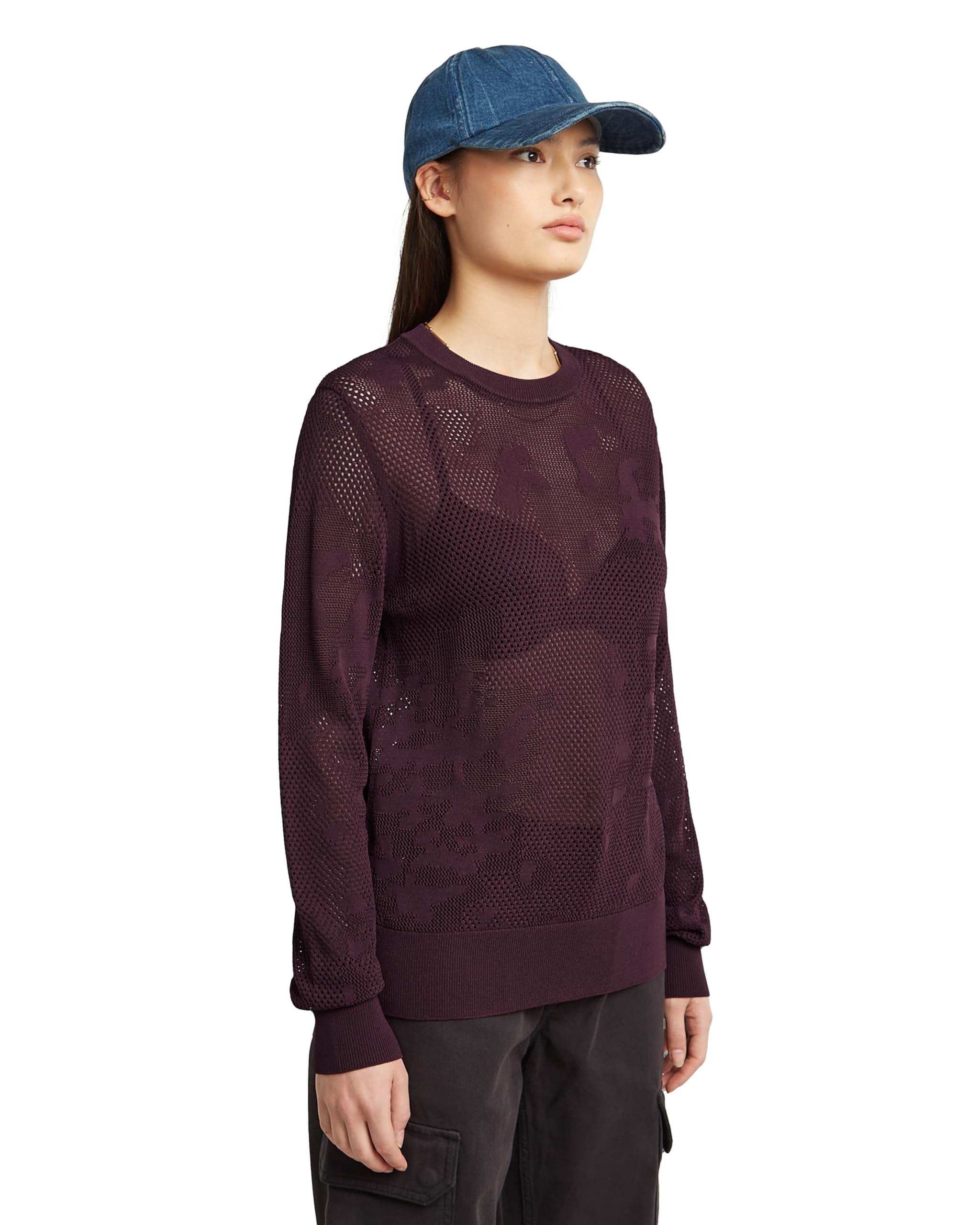 G-STAR Damen Pointelle Knit wmn