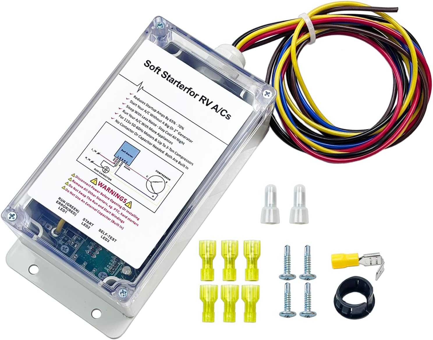 LLANNDER Soft Start for RV Air Conditioner, RV AC Soft