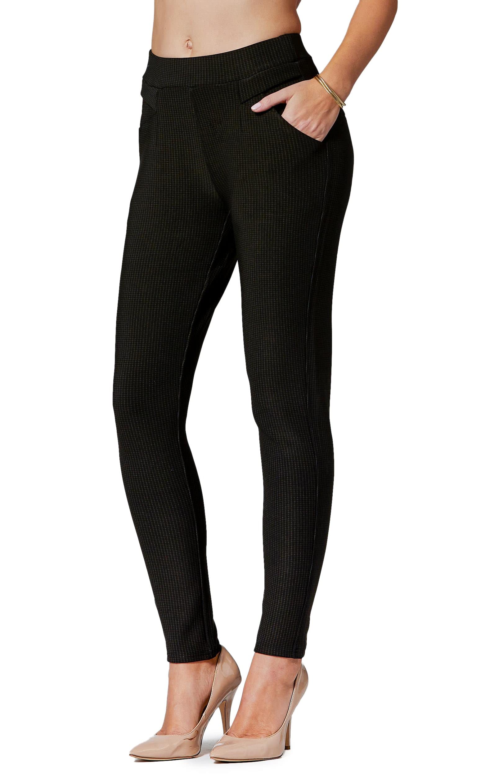 ConceitedHigh Waist Leggings in Shorts, Capri & Full Length - Ultra Soft Premium Fabric - 3' High Waistband - Regular & Plus Size