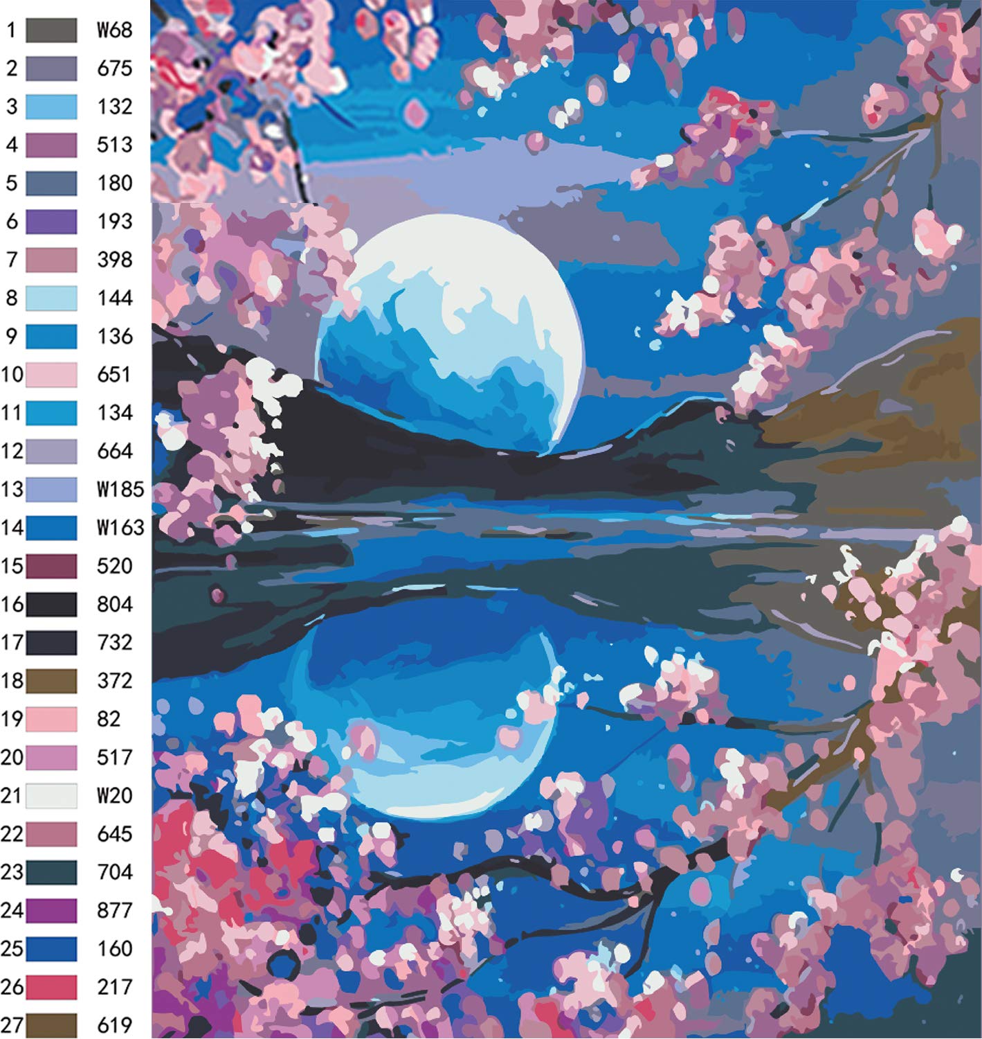 Kit Dipingere Con Numeri Adulti - Basilica San Pietro 40x50 Cm