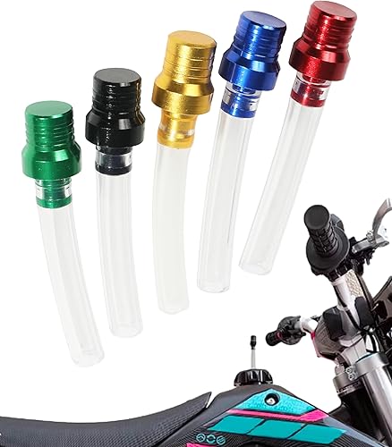 5 tubos de ventilación de tapa de gasolina, tapa de gasolina para motocicleta, accesorios de automóvil, ventilación de tubo de ventilación