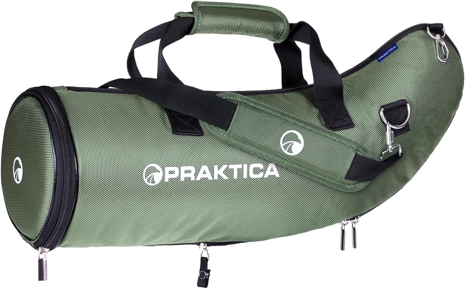 Universal Spotting Scope Case Fully Padded with Sling Strap for 65-80mm Scopes Internal Dims 205x410x105mm