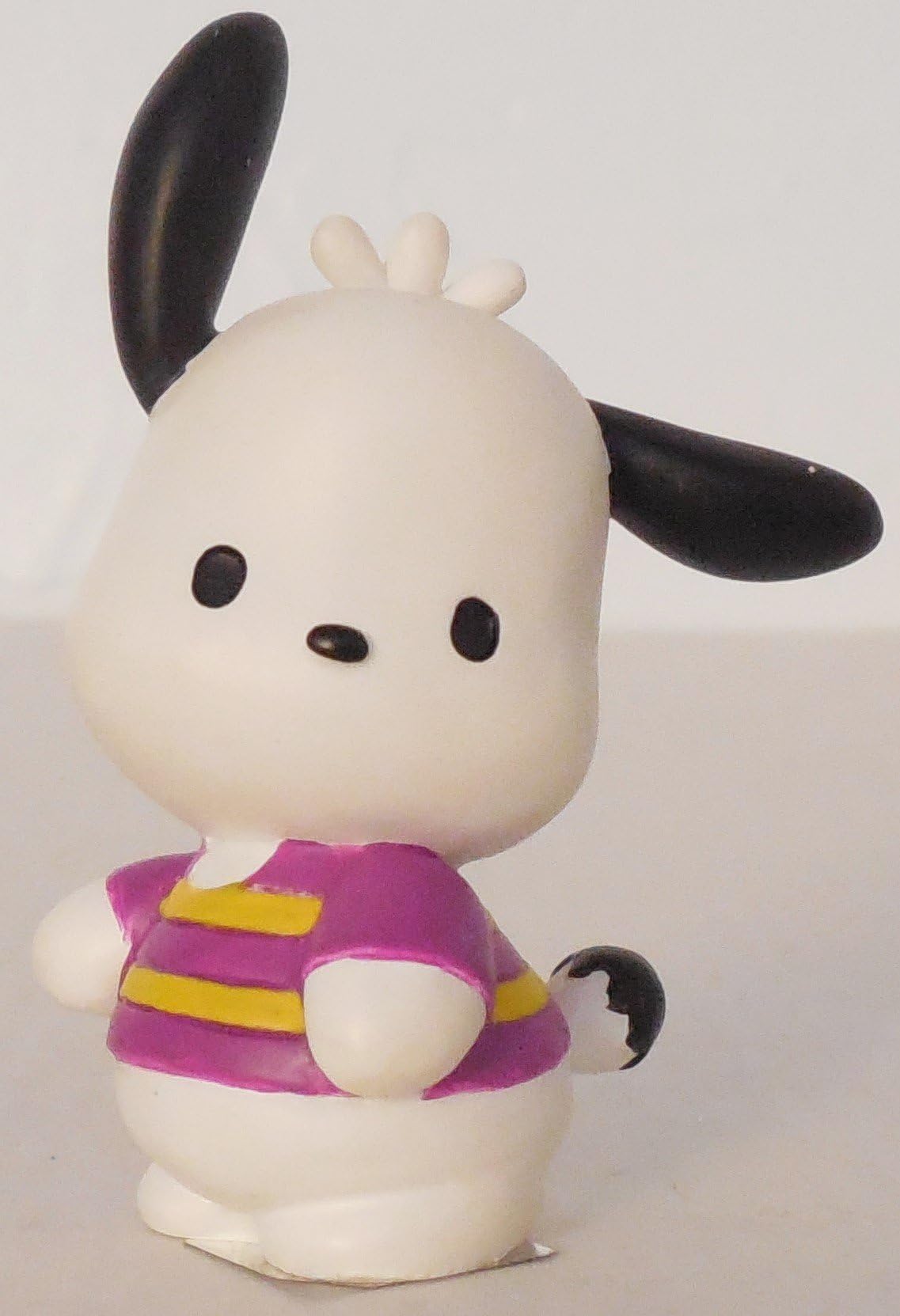 Pochacco First Edition 'Standin' It' Resin Figurine with Purple and Yellow Striped Shirt #PO89424