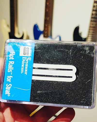 Amazon.co.jp: Seymour Duncan SHR-1b Hot Rails White セイモア
