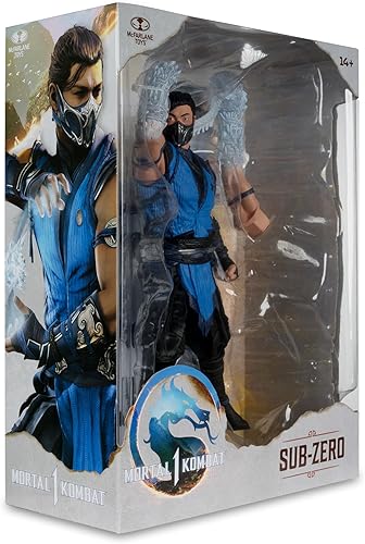 Miniatura 10 de McFarlane Toys - Figura posada a escala 16 de Mortal Kombat Sub-Zero (Mortal Kombat 1)