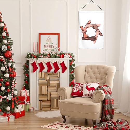 Miniatura 7 de Bandera de jardín de doble cara con brazos en un círculo, pancarta de bienvenida al aire libre, decoración de patio de 12 x 18 pulgadas