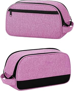 Waterproof Purple Oxford Travel Carrying Case for ResMed AirMini CPAP, Organised Mesh Compartments and Double Zipper, Portable Storage for Machine, Mask, Tubing and Cables