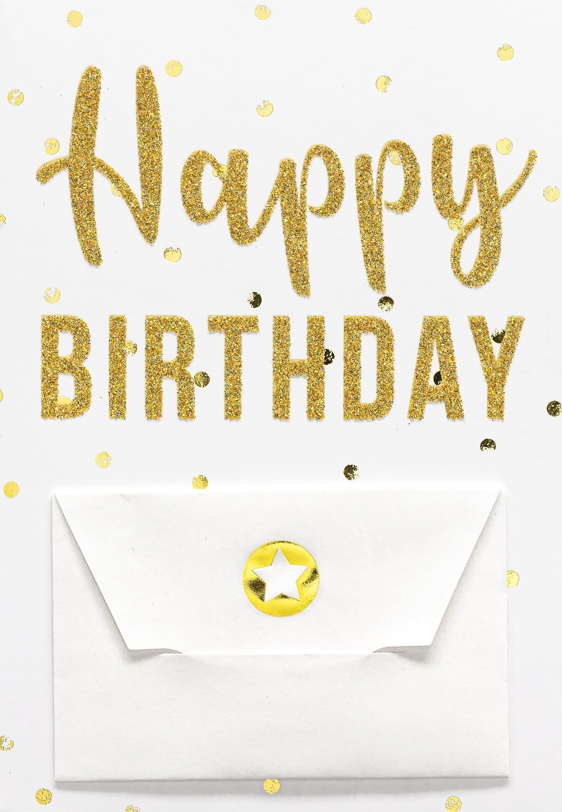 Blingbling Happy Birthday Money Card 11.6 x 16.6 cm