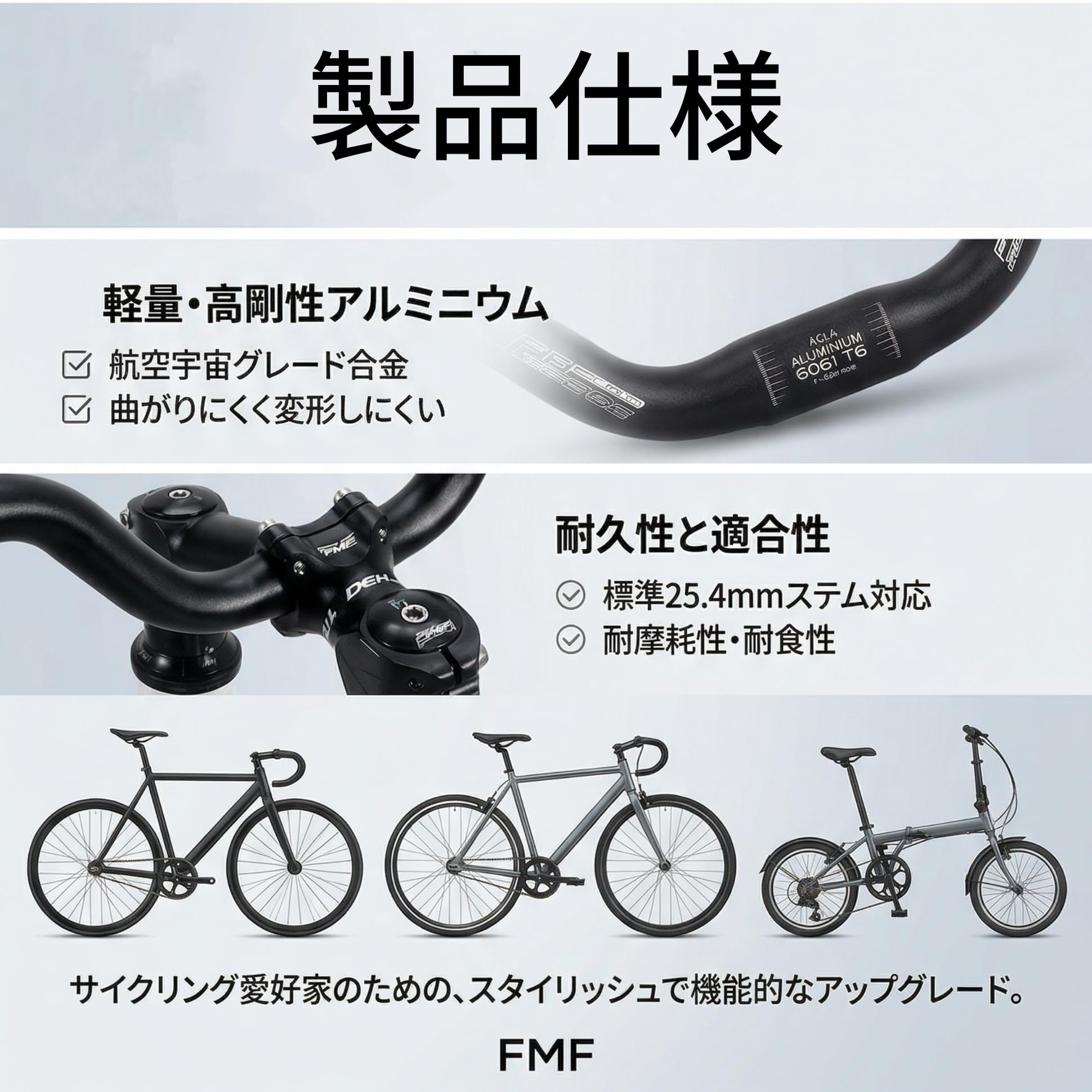 自転車 ライザーバー ハンドルバー ステム付き Amazon.co.jp: ライザーバー 自転車ハンドル延長バー 折り畳み式