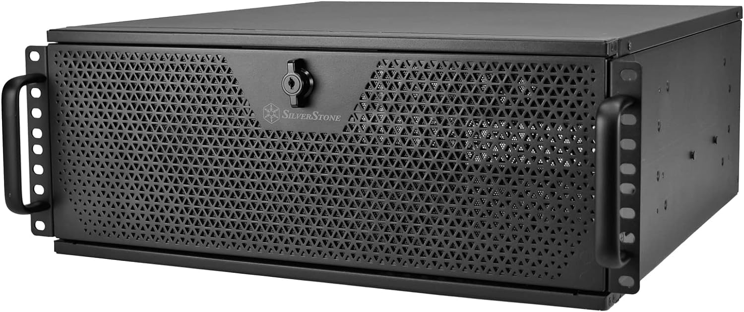 SilverStone Technology RM44 4U Rackmount Server Chassis with Enhanced Liquid Cooling Capability (up to 360mm Radiator), SST-RM44 SilverStone Technology RM44 4U Rackmount Server Chassis with Enhanced Liquid Cooling Capability (up to 360mm Radiator), SST-RM44