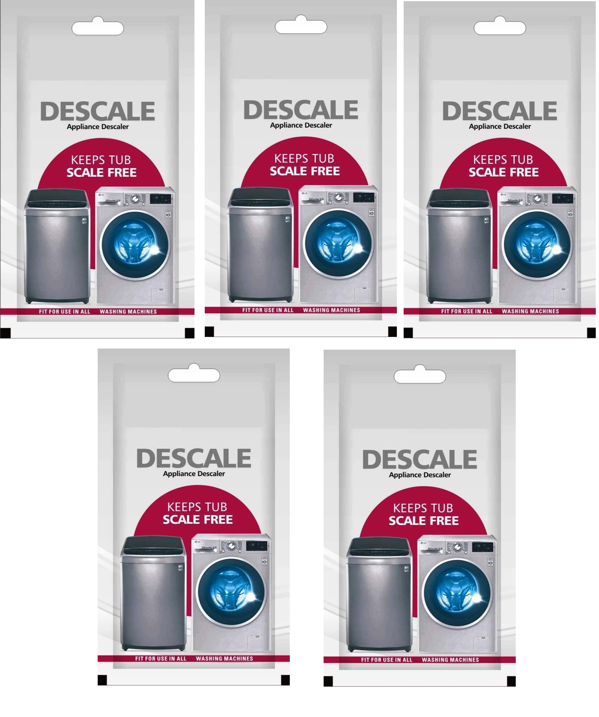 Descale Compatiable For LG, ifb, samsung, bosch Washing Machine Front Load and Top Load, Cleaning Powder, Descaling Powder, Drum Cleaner 100 g (Pack Of 5) style_)08 (B0DCBY7BWW) Amazon Price History, Amazon Price Tracker