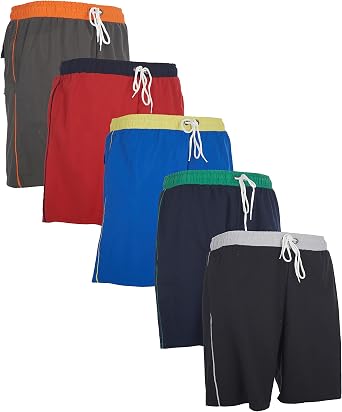 Amazon.com: PURE CHAMP Bañador para hombre – Pack de 5 pantalones cortos de  natación con forro de malla, L, Set de 1 : Ropa, Zapatos y Joyería