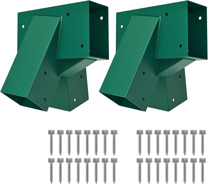 BeneLabel AFrame 2 Swing Set Brackets, Heavy Duty Steel