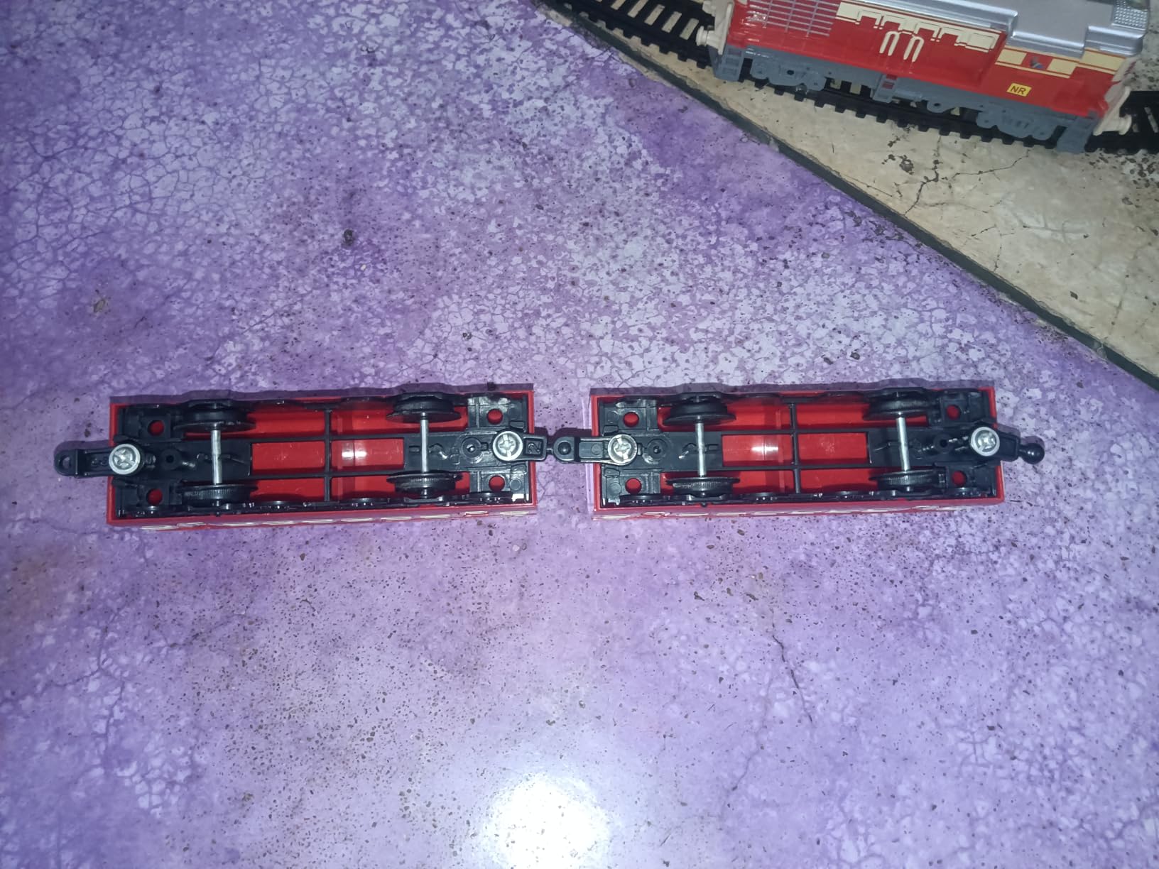 Buy Centy Toys Plastic Passenger Train, Pack of 1, Red Online at Low ...