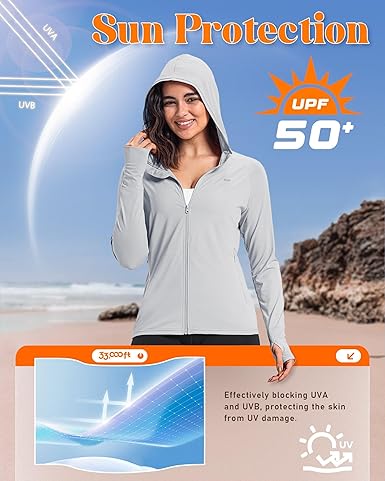 Chemise De Protection Solaire à Manches Longues UPF 50+ Pour